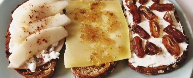 3 verschillende boterhammen lunch Recpetenpret met Fred