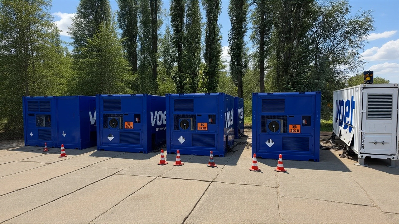 Enexis plaatst zeecontainers met batterijen tegen stroomuitval in Nieuwleusen